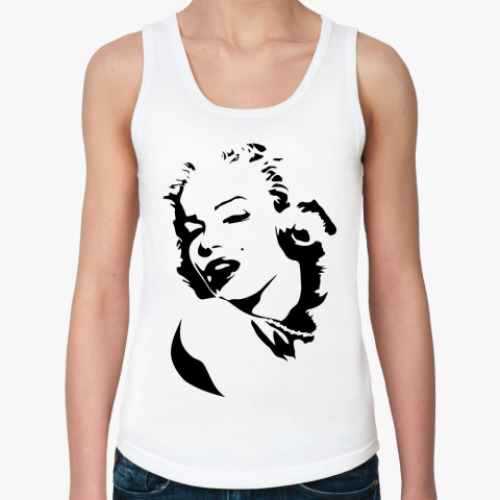 Женская майка с принтом Monroe