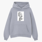 Толстовка худи оверсайз