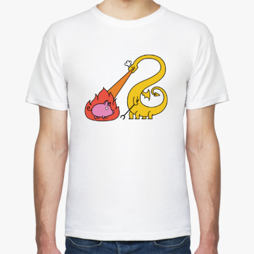 Футболка с принтом Dragon Cook