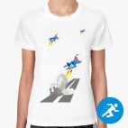 Женская спортивная футболка