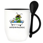 Кружка с ложкой