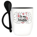 Кружка с ложкой