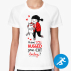 Женская спортивная футболка