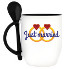 Кружка с ложкой