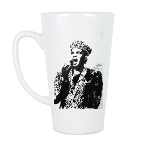 Чашка Латте с принтом King for