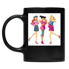 Кружка цветная UV-DTF