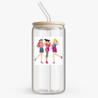 Банка с бамбуковой крышкой