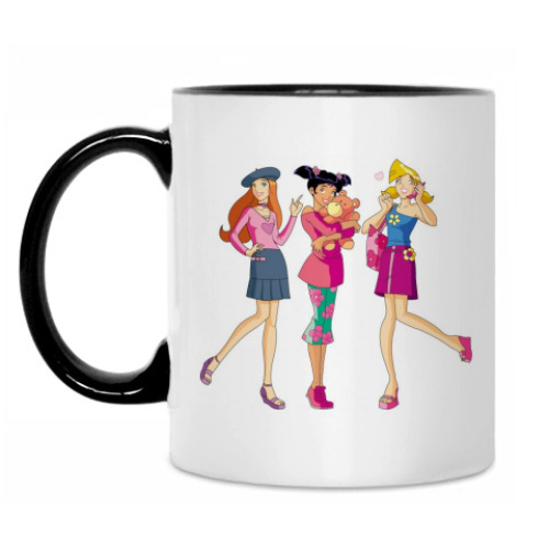 Кружка с принтом Winx