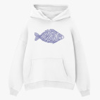 Толстовка худи оверсайз