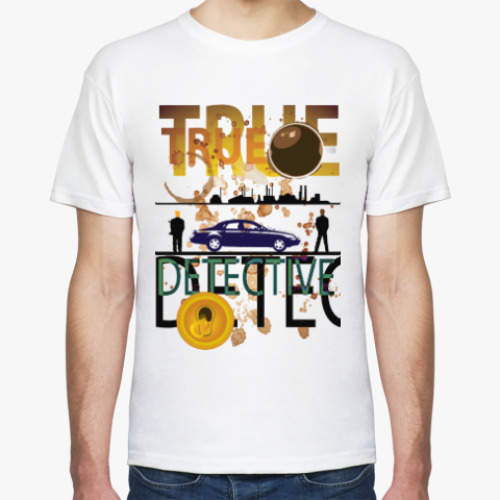 Футболка с принтом True Detective