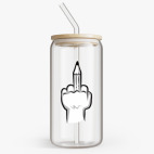 Банка с бамбуковой крышкой