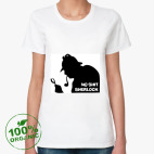 Женская футболка органик