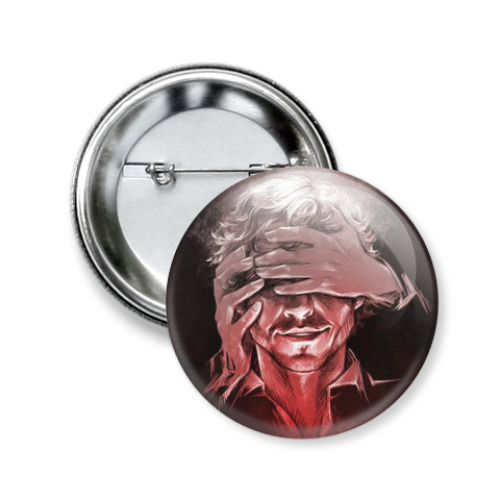 Значок 50мм с принтом William Graham Hannibal