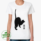 Женская футболка органик