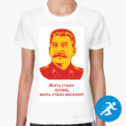 Женская спортивная футболка