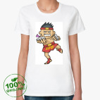 Женская футболка органик