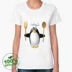 Женская футболка органик