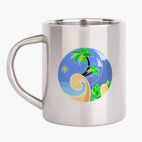 Кружка металлическая