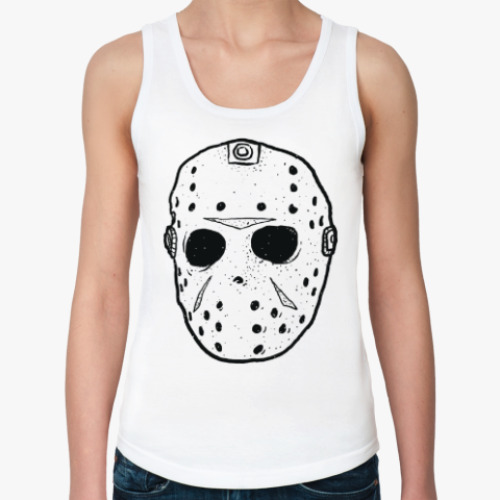 Женская майка с принтом Маска