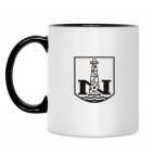 Кружка двухцветная