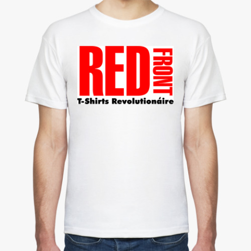 Футболка с принтом Red Front Logo
