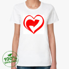 Женская футболка органик