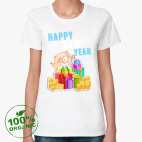 Женская футболка органик