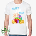 Мужская футболка органик