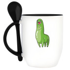 Кружка с ложкой