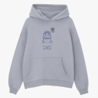 Толстовка худи оверсайз