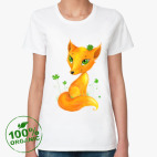 Женская футболка органик