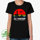 Женская футболка органик