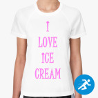 Женская спортивная футболка