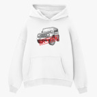 Толстовка худи оверсайз