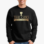 Свитшот The God of Tits and Wine