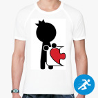 Мужская спортивная футболка