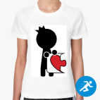 Женская спортивная футболка