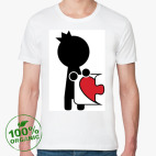 Мужская футболка органик