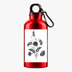 Металлическая бутылка 400 мл UV-DTF