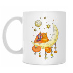 Коты на месяце