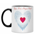 Кружка двухцветная