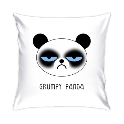 Подушка с принтом Grumpy Animals