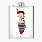 Фляжка стальная