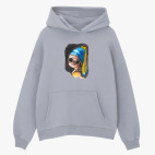 Толстовка худи оверсайз