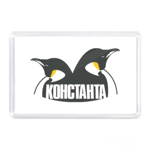 Магнит с принтом Константа