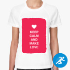 Женская спортивная футболка