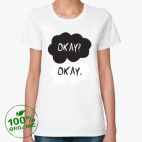 Женская футболка органик