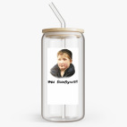 Банка с бамбуковой крышкой