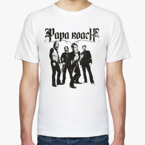 Футболка с принтом Papa Roach Group