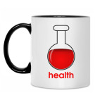 Кружка двухцветная